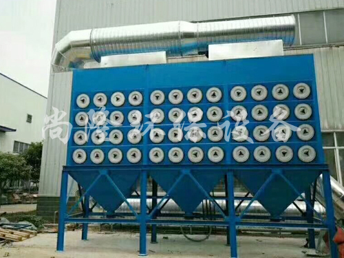 沉流式滤筒除尘器