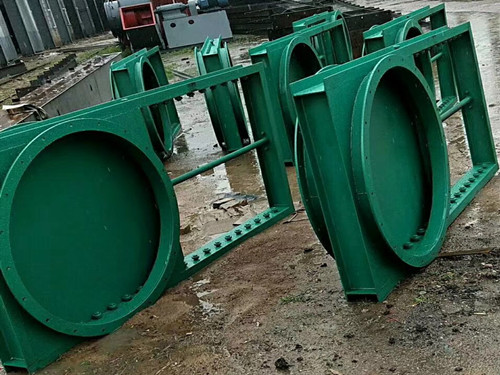 手动圆口插板阀